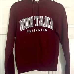 Montana Grizzlies Maroon Hoodie